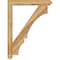 Ekena Millwork Balboa Arts & Crafts Rough Sawn Bracket, Western Red Cedar, 4"W x 36"D x 48"H BKT04X36X48BOA03RWR - alternate 4